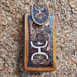 Handmade Hooey Belt Phone Holder